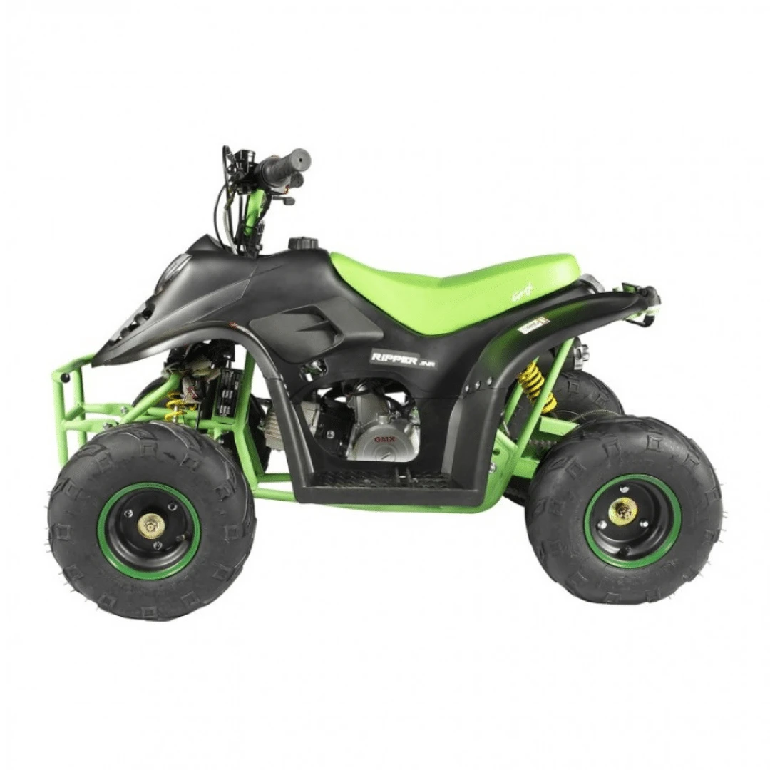 GMX 70cc Ripper-X Junior Petrol Powered Kids Quad Bike - Black / Green 3 GMX 70cc Ripper-X Junior Petrol Powered Kids Quad Bike - Black / Green - Image 3