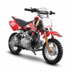 GMX 50cc Moto50 4-Stroke Petrol Powered Kids Dirt Bike - Red -Kids Car Sales GMXMoto5050cc Red
