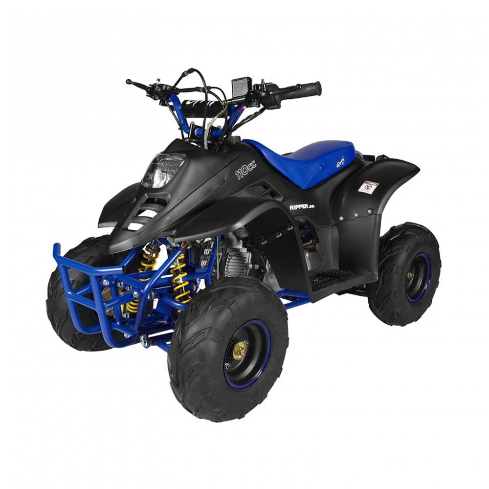 GMX Ripper-X 110cc Junior Kids Quad Bike - Black/Blue 2 GMX Ripper-X 110cc Junior Kids Quad Bike - Black/Blue - Image 2