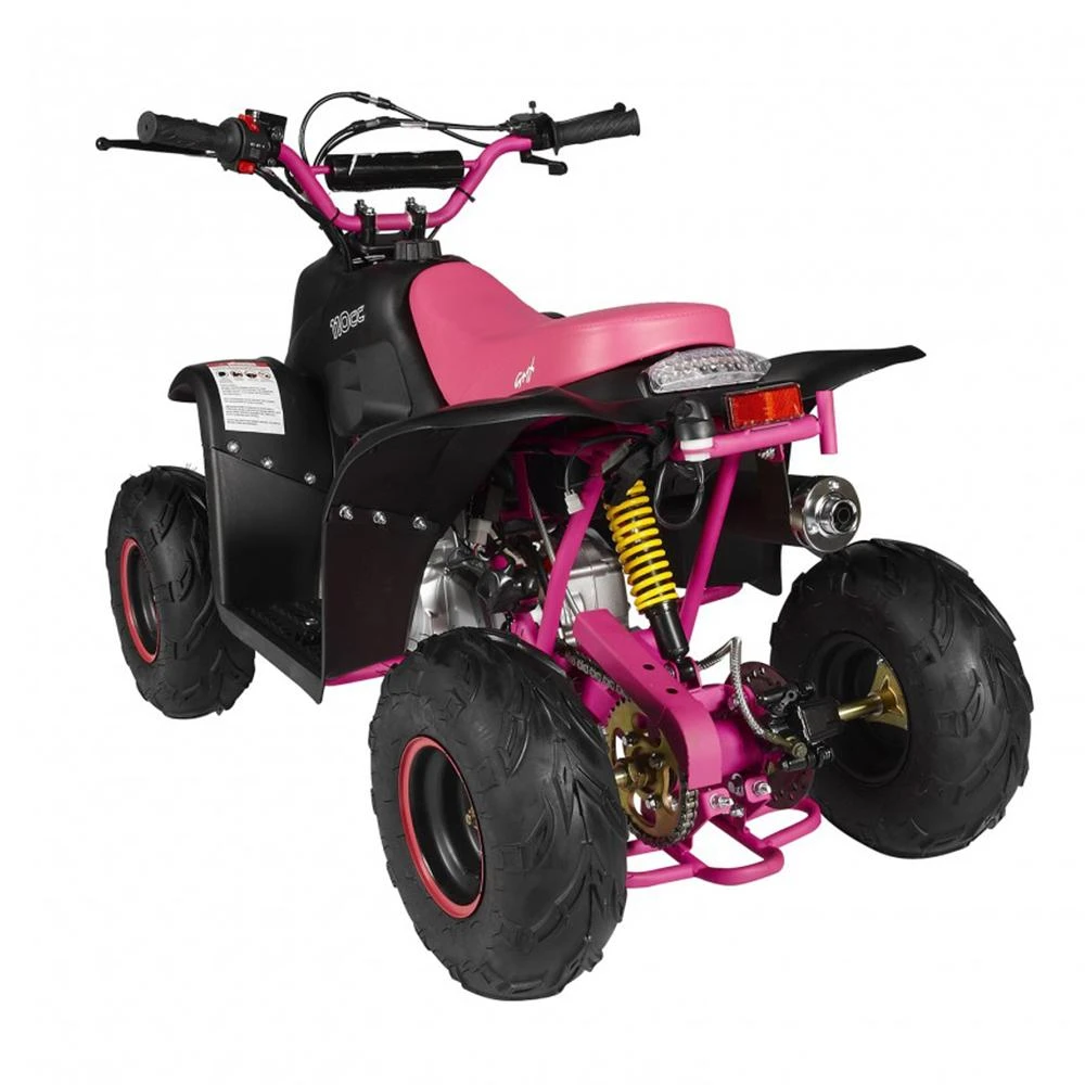 GMX Ripper-X 110cc Junior Kids Quad Bike - Black/Pink 5 GMX Ripper-X 110cc Junior Kids Quad Bike - Black/Pink - Image 5
