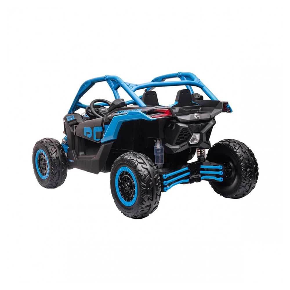 CAN-AM Licensed 2-Seats Electric UTV 24V Kids Ride On - Blue 3 CAN-AM Licensed 2-Seats Electric UTV 24V Kids Ride On - Blue - Image 3