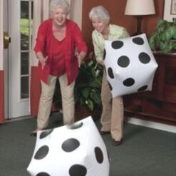 Giant 50cm Inflatable Dice -Kids Car Sales Giant 50cm Inflatable Die Elder Playing