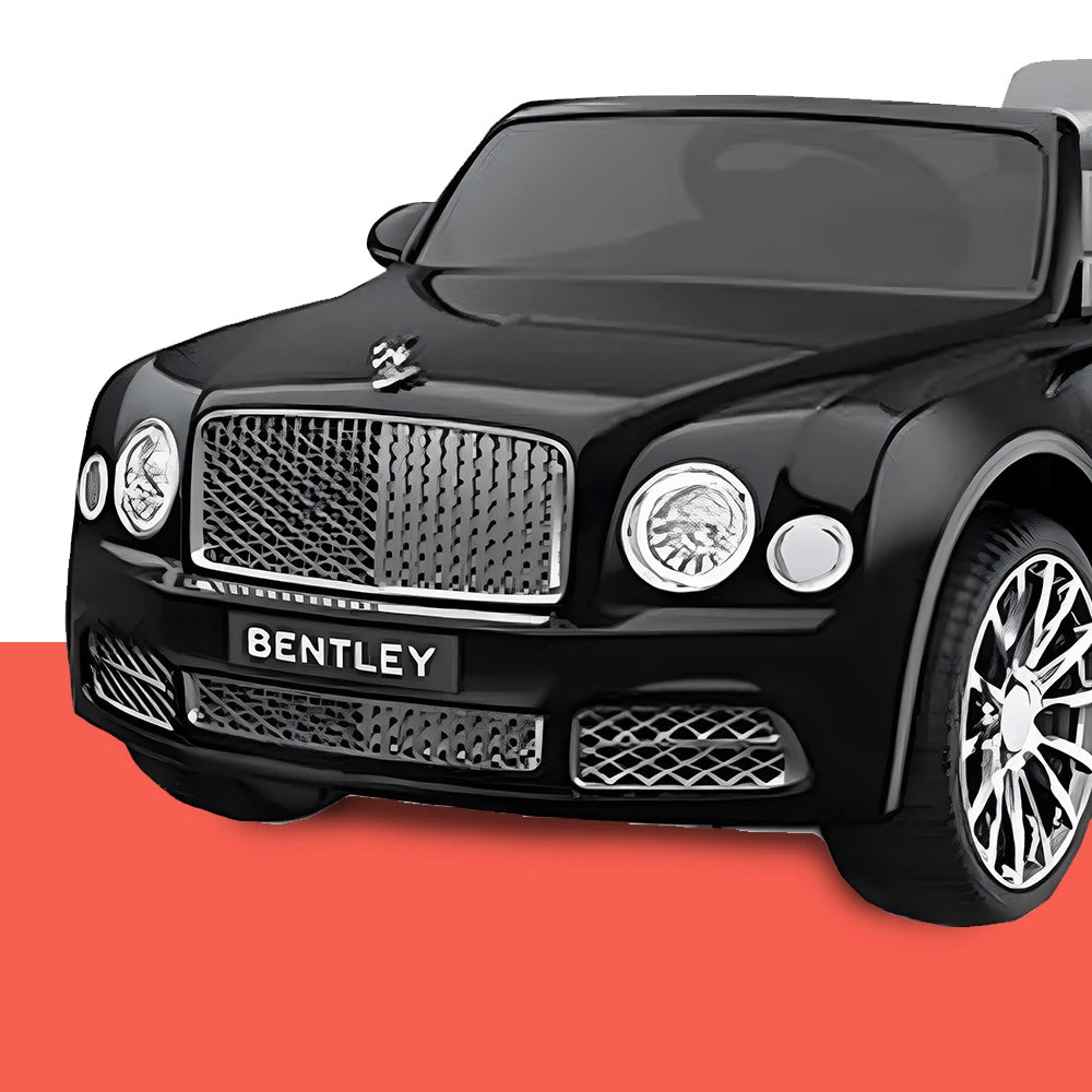 Go Skitz Bentley Mulsanne 12V Kids Electric Ride On - Black 5 Go Skitz Bentley Mulsanne 12V Kids Electric Ride On - Black - Image 5