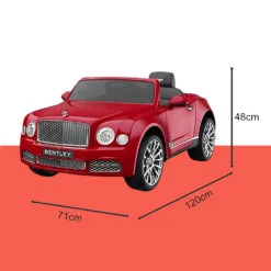 Go Skitz Bentley Mulsanne 12V Kids Electric Ride On - Red -Kids Car Sales Go Skitz Bentley Mulsanne 12V Kids Electric Ride On Red 1