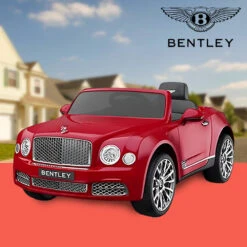 Front Page 5 Front Page -Kids Car Sales Go Skitz Bentley Mulsanne 12V Kids Electric Ride On Red