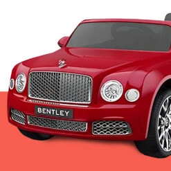 Go Skitz Bentley Mulsanne 12V Kids Electric Ride On - Red -Kids Car Sales Go Skitz Bentley Mulsanne 12V Kids Electric Ride On Red 4