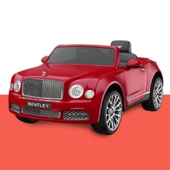 Go Skitz Bentley Mulsanne 12V Kids Electric Ride On - Red -Kids Car Sales Go Skitz Bentley Mulsanne 12V Kids Electric Ride On Red 6