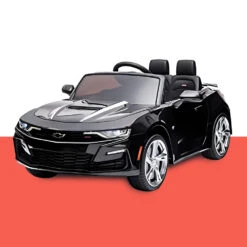 Go Skitz Chevrolet Camaro 2SS 12v Kids Ride On - Black -Kids Car Sales Go Skitz Chevrolet Camaro 2SS 12v Kids Ride On Black