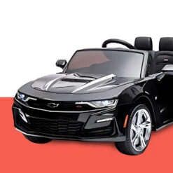 Go Skitz Chevrolet Camaro 2SS 12v Kids Ride On - Black -Kids Car Sales Go Skitz Chevrolet Camaro 2SS 12v Kids Ride On Black