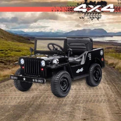 Front Page 11 Front Page -Kids Car Sales Go Skitz Major 12v Kids Electric Ride On Black