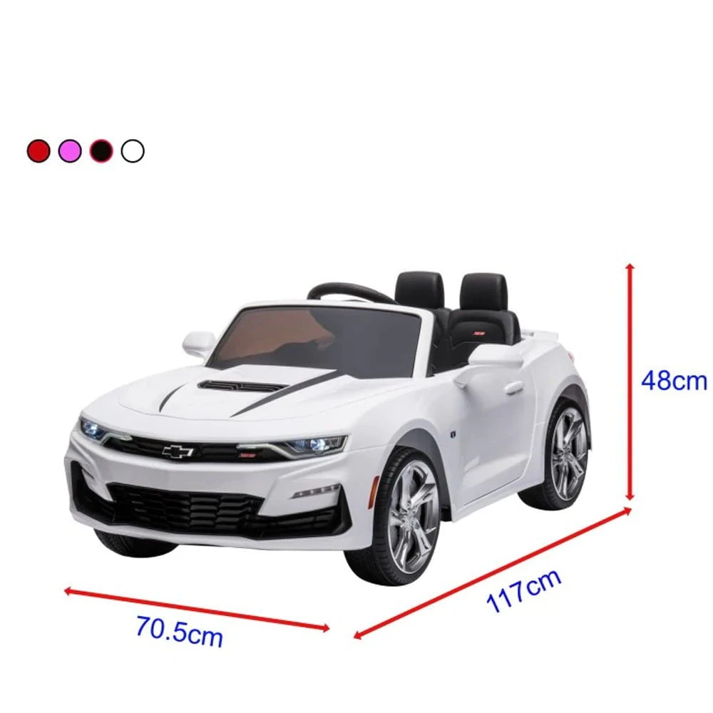 Go Skitz Chevrolet Camaro 2SS 12v Kids Ride On - White 5 Go Skitz Chevrolet Camaro 2SS 12v Kids Ride On - White - Image 5