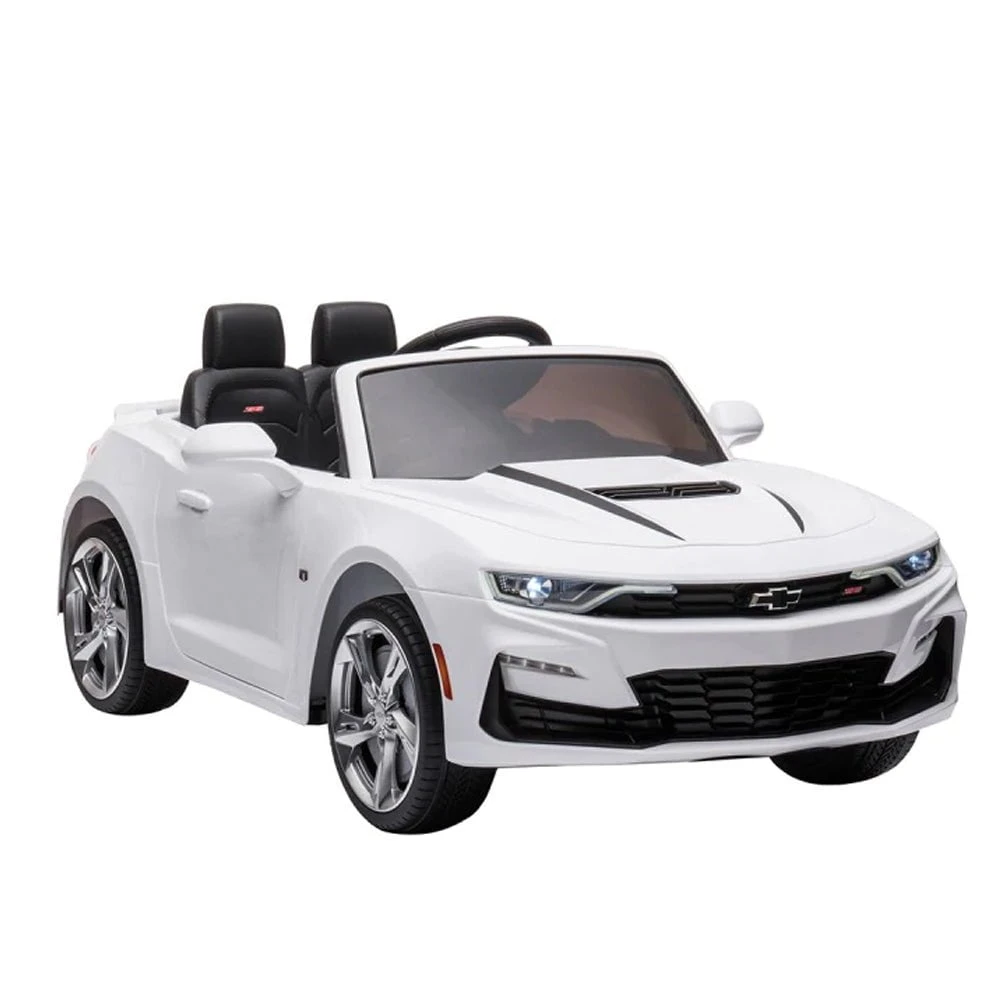 Go Skitz Chevrolet Camaro 2SS 12v Kids Ride On - White 1 Go Skitz Chevrolet Camaro 2SS 12v Kids Ride On - White
