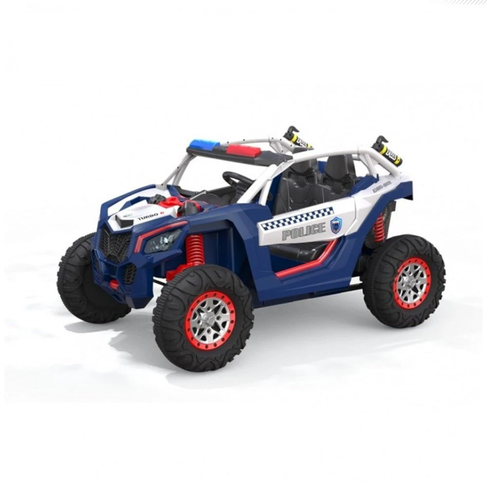 Go Skitz Police Beach Buggy 24v Kids Ride On - Blue 1 Go Skitz Police Beach Buggy 24v Kids Ride On - Blue