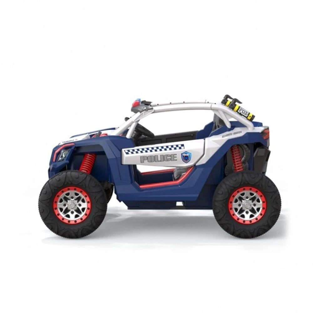Go Skitz Police Beach Buggy 24v Kids Ride On - Blue 3 Go Skitz Police Beach Buggy 24v Kids Ride On - Blue - Image 3