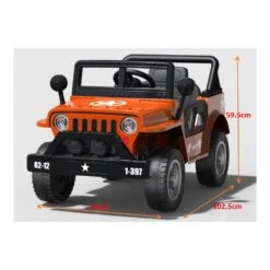 Go Skitz Sarge 12v Kids Electric Ride On - Green 7 Go Skitz Sarge 12v Kids Electric Ride On - Green -Kids Car Sales GoSkitzSarge12vKidsElectricRideOn GreenMeasurement