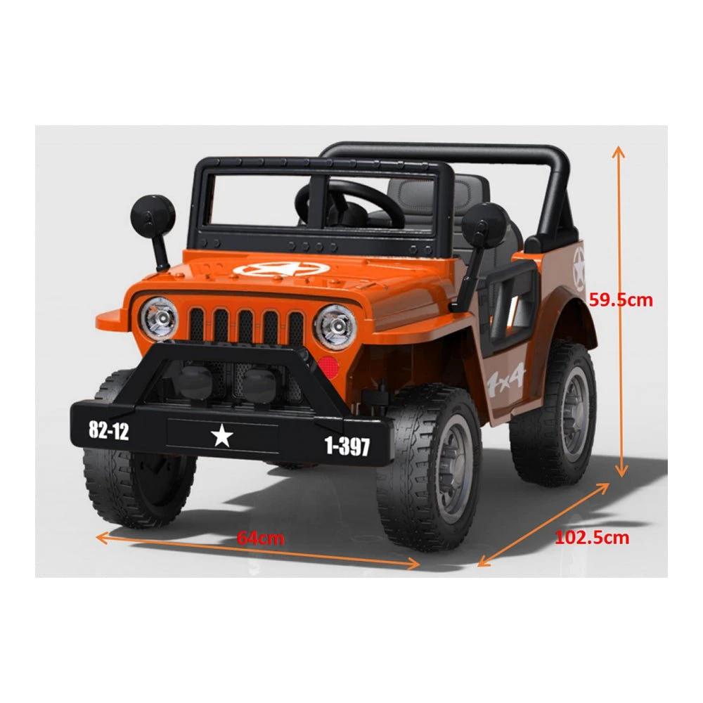 Go Skitz Sarge 12v Kids Electric Ride On - Green 4 Go Skitz Sarge 12v Kids Electric Ride On - Green - Image 4