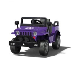 Go Skitz Sarge 12v Kids Electric Ride On - Purple -Kids Car Sales GoSkitzSarge12vKidsElectricRideOn Purple