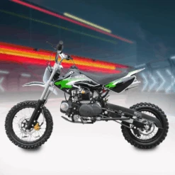 Motoworks 125cc Petrol Powered 4-Stroke Kids Dirt Bike - Green 7 Motoworks 125cc Petrol Powered 4-Stroke Kids Dirt Bike - Green -Kids Car Sales Green motorcycle for kids 125cc Dirt Bike