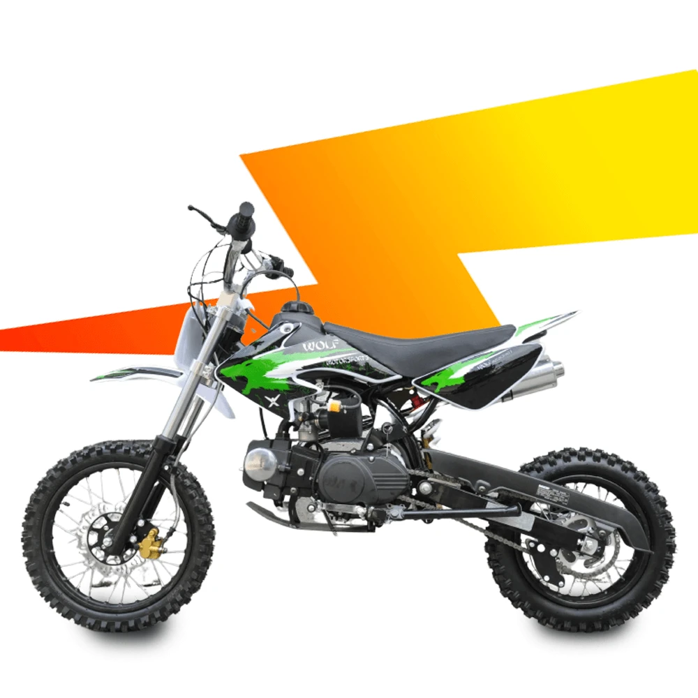Motoworks 125cc Petrol Powered 4-Stroke Kids Dirt Bike - Green 5 Motoworks 125cc Petrol Powered 4-Stroke Kids Dirt Bike - Green - Image 5