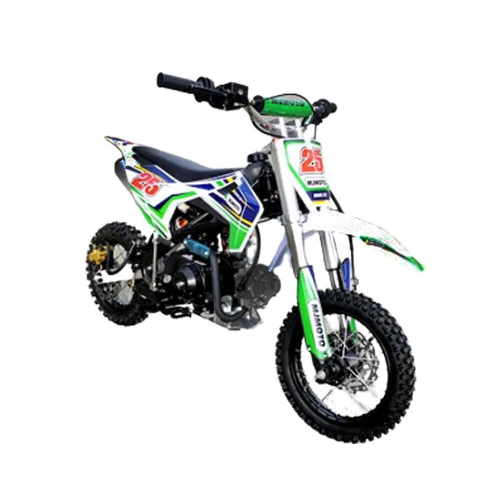 MJM 70cc Petrol Powered 4-Stroke Fully Automatic Kids Dirt Bike - Green 2 MJM 70cc Petrol Powered 4-Stroke Fully Automatic Kids Dirt Bike - Green - Image 2