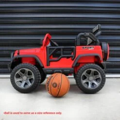 Big 2-Seat Beach-Cruiser 12v Kids Ride-On SUV W/ Remote - Red 24 Big 2-Seat Beach-Cruiser 12v Kids Ride-On SUV W/ Remote - Red -Kids Car Sales IMG 3949