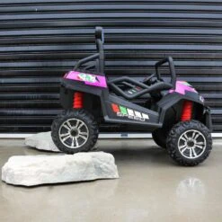 Big 2-Seat Trail-Cat 24v Kids Ride-On Buggy W/ Remote - Pink 16 Big 2-Seat Trail-Cat 24v Kids Ride-On Buggy W/ Remote - Pink -Kids Car Sales IMG 4017