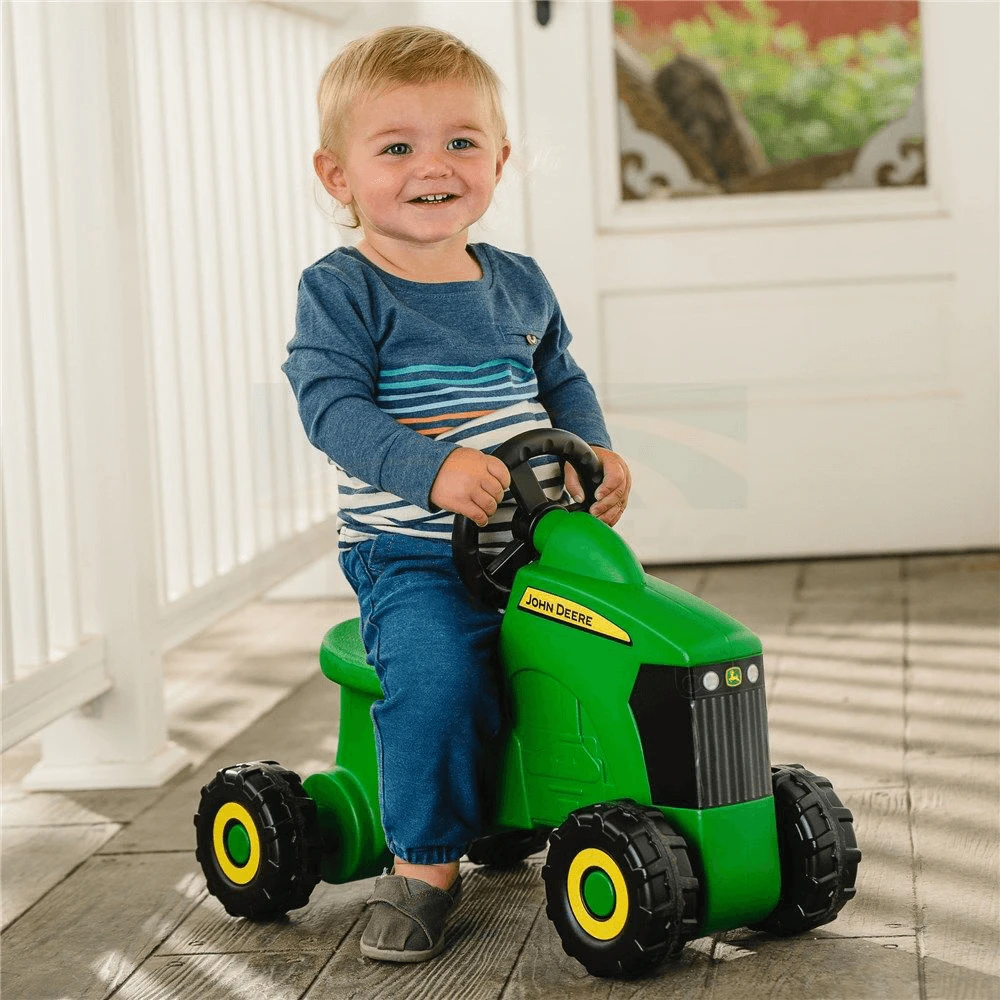 John Deere Foot To Floor Kids Tractor Ride-On 2 John Deere Foot To Floor Kids Tractor Ride-On - Image 2