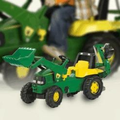 John Deere Rolly Junior Premium Kids Tractor With Loader & Excavator 9 John Deere Rolly Junior Premium Kids Tractor With Loader & Excavator -Kids Car Sales JohnDeereRollyJuniorPremiumTractorwithLoader Excavator 3