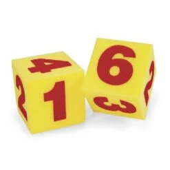 Jumbo 12cm Light Foam Numbered Die