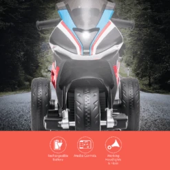 Kahuna BMW 12v HP4 Race Kids Electric Motorbike - Red -Kids Car Sales Kahuna Bmw Hp4 Race Kids Ride on Motorbike In Red 2