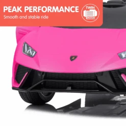 Kahuna Lamborghini 12v Performante Kids Electric Ride On With Remote - Pink -Kids Car Sales Kahuna Lamborghini Performante Kids Electric Ride On Car Remote Control by Kahuna Pink 7