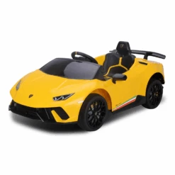 Kahuna Lamborghini 12v Performante Kids Electric Ride On With Remote - Yellow