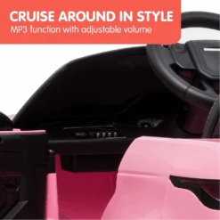 Kahuna Licensed Land Rover 12v Kids Electric Ride On With Remote - Pink -Kids Car Sales Kahuna Land Rover Licensed Kids Electric Ride On Car Remote Control Pink 8