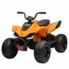 Kahuna Licensed 12v MCL35 McLaren Kids Electric Quad Bike - Orange