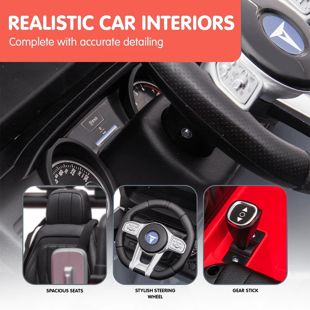 Kahuna Licensed Toyota FJ-40 12v Kids Electric Ride On - Red 9 Kahuna Licensed Toyota FJ-40 12v Kids Electric Ride On - Red - Image 9