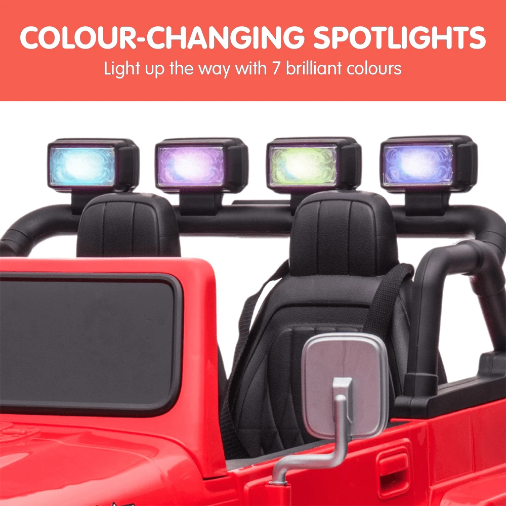 Kahuna Licensed Toyota FJ-40 12v Kids Electric Ride On - Red 8 Kahuna Licensed Toyota FJ-40 12v Kids Electric Ride On - Red - Image 8