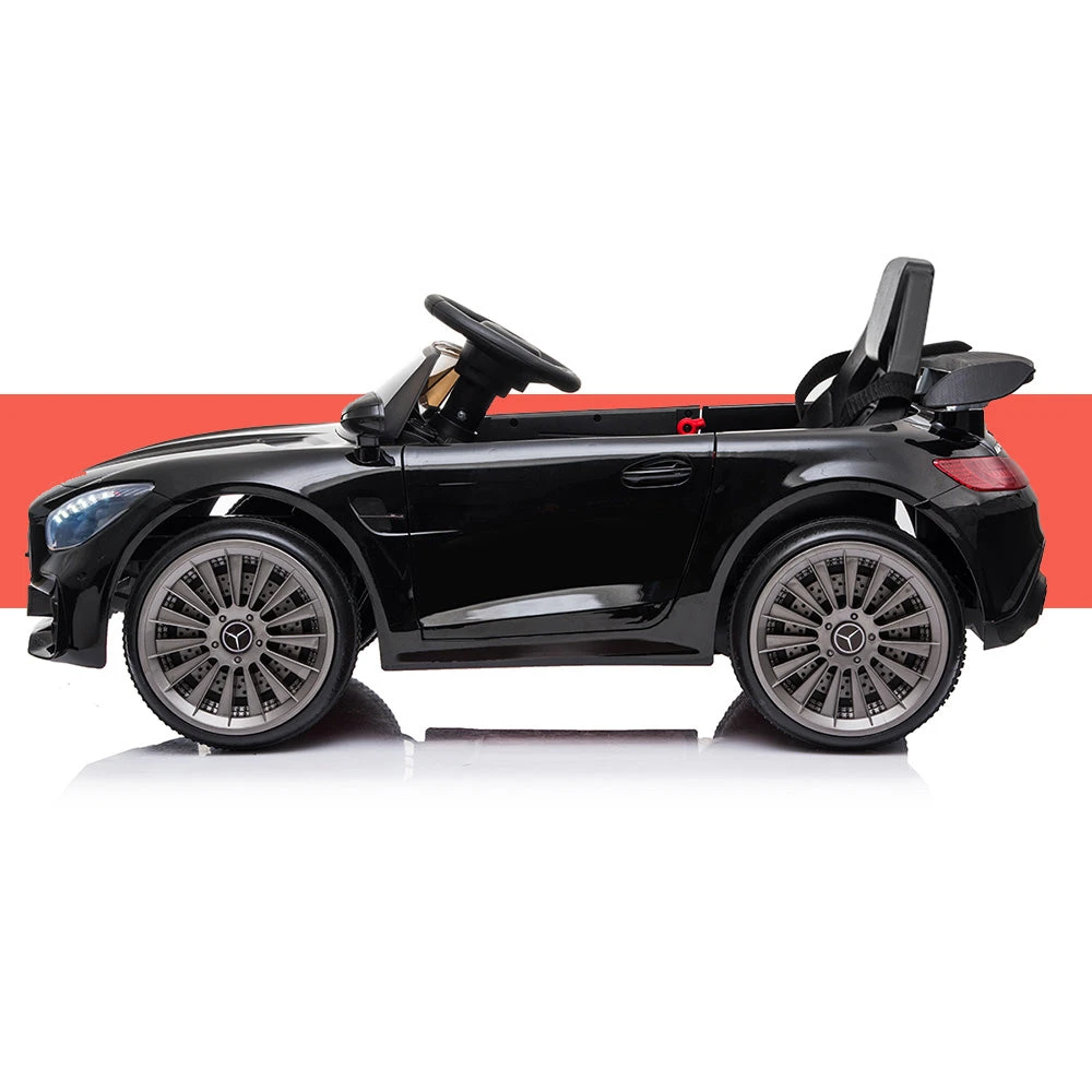 Licensed Mercedes Benz AMG GTR 12v Kids Electric Ride On With Remote - Black 9 Licensed Mercedes Benz AMG GTR 12v Kids Electric Ride On With Remote - Black - Image 9