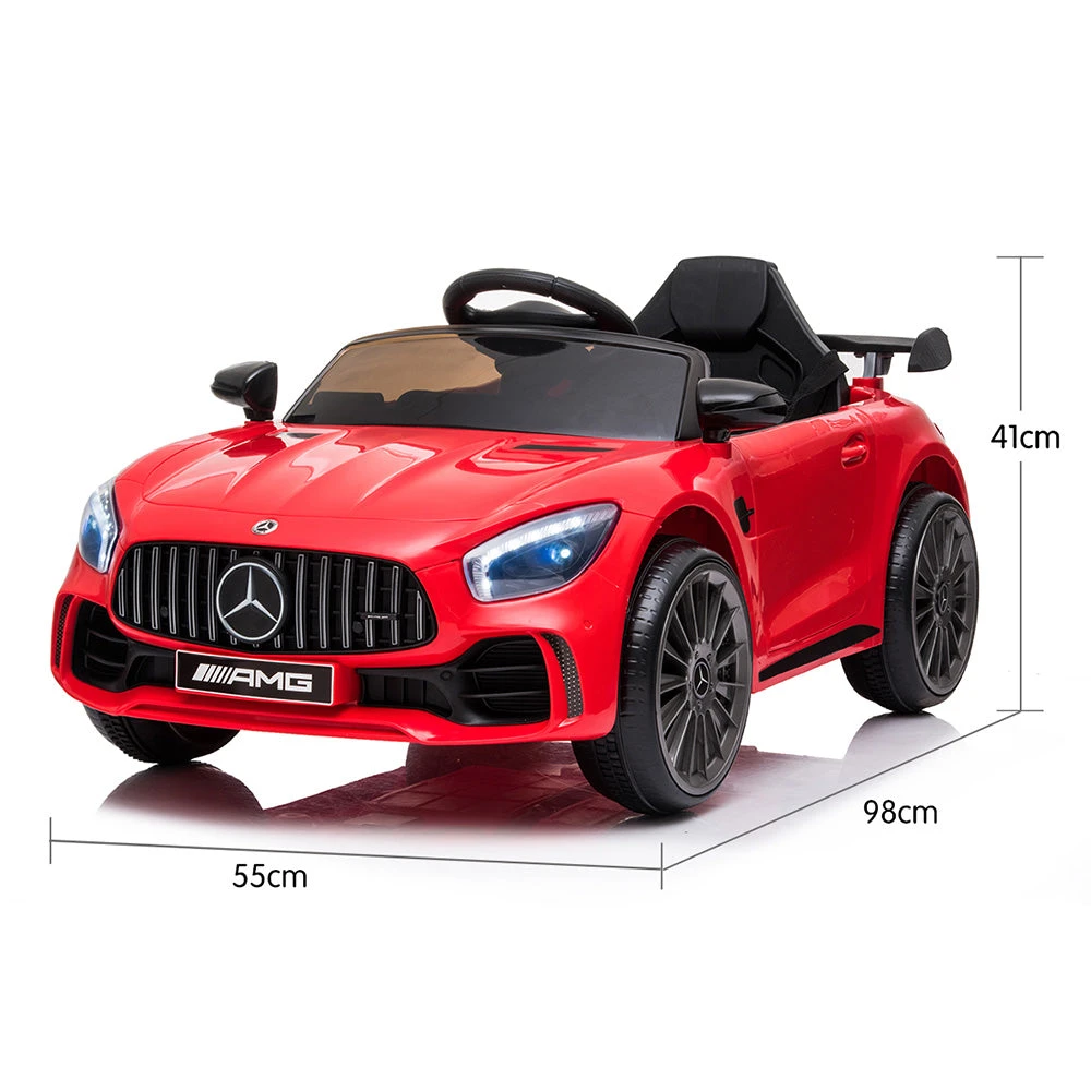 Licensed Mercedes Benz AMG GTR 12v Kids Electric Ride On With Remote - Red 12 Licensed Mercedes Benz AMG GTR 12v Kids Electric Ride On With Remote - Red - Image 12