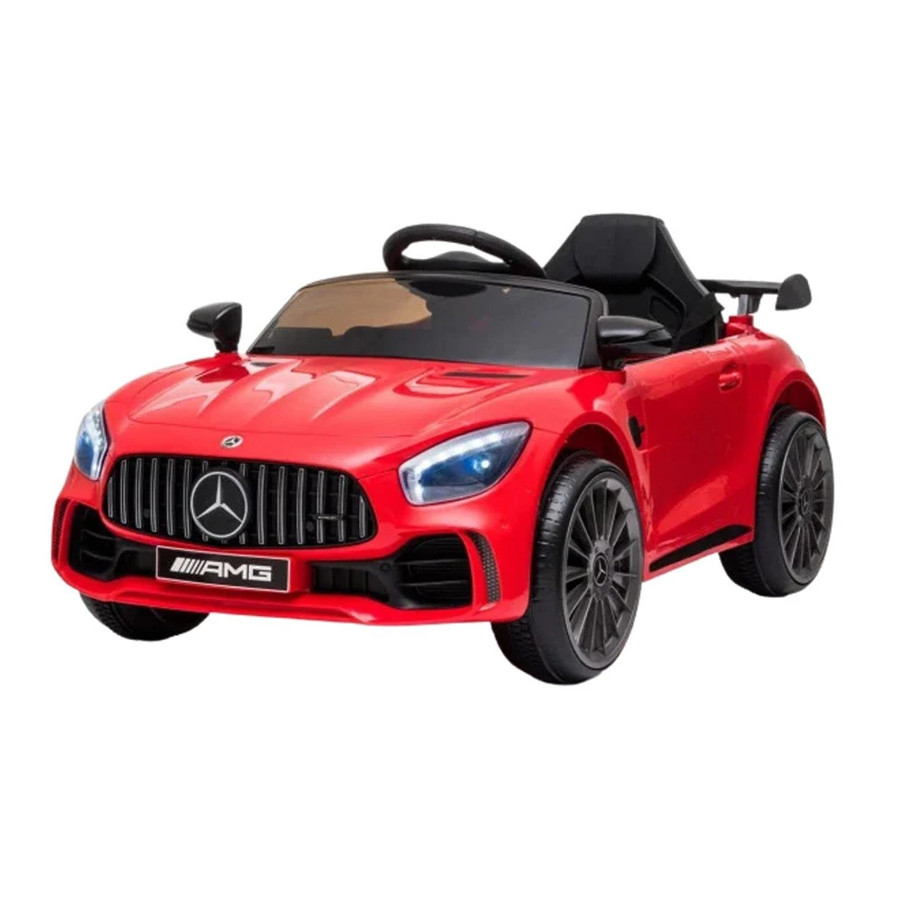 Licensed Mercedes Benz AMG GTR 12v Kids Electric Ride On With Remote - Red 1 Licensed Mercedes Benz AMG GTR 12v Kids Electric Ride On With Remote - Red