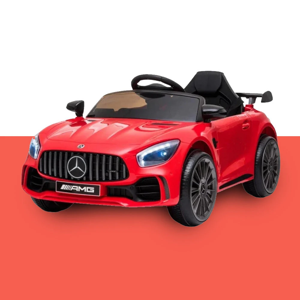 Licensed Mercedes Benz AMG GTR 12v Kids Electric Ride On With Remote - Red 4 Licensed Mercedes Benz AMG GTR 12v Kids Electric Ride On With Remote - Red - Image 4