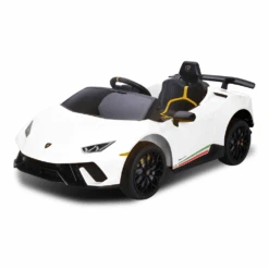 Kahuna Lamborghini 12v Performante Kids Electric Ride On With Remote - White