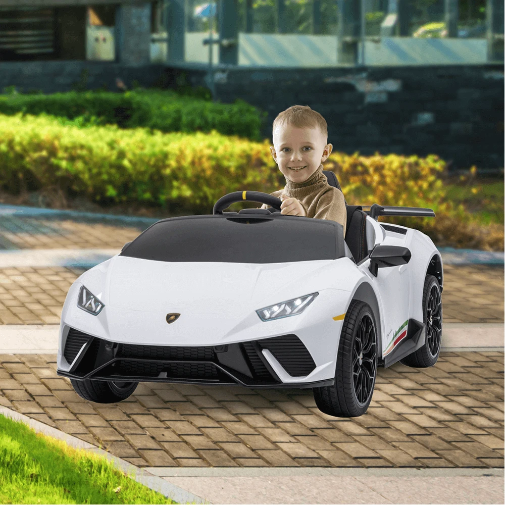 Kahuna Lamborghini 12v Performante Kids Electric Ride On With Remote - White 2 Kahuna Lamborghini 12v Performante Kids Electric Ride On With Remote - White - Image 2