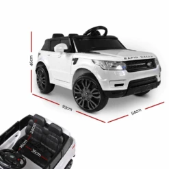 Kids Electric 12v Sports Ride-On Kids Car - White 13 Kids Electric 12v Sports Ride-On Kids Car - White -Kids Car Sales Kids Electric 12v Sports Ride On Kids Car White 1
