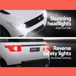 Kids Electric 12v Sports Ride-On Kids Car - White 11 Kids Electric 12v Sports Ride-On Kids Car - White -Kids Car Sales Kids Electric 12v Sports Ride On Kids Car White 2