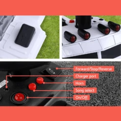 Kids Electric Toy Truck 6v Ride-On Kids Car - White -Kids Car Sales Kids Electric Toy Truck 6v Ride On Kids Car White 05