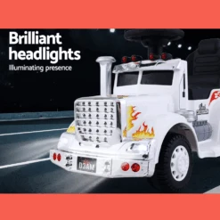 Kids Electric Toy Truck 6v Ride-On Kids Car - White -Kids Car Sales Kids Electric Toy Truck 6v Ride On Kids Car White 07