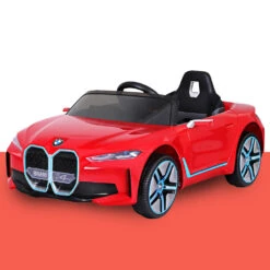 New Aim 12v Licensed I4 BMW Sports Electric Kids Ride On With Remote - Red -Kids Car Sales Kids Ride On Car BMW Licensed I4 Sports Remote Control Electric Toys 12V Red 5