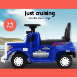 Kids Electric Toy Truck 6v Ride-On Kids Car - Blue -Kids Car Sales KidsElectricToyTruck6vRide OnKidsCar Blue 04