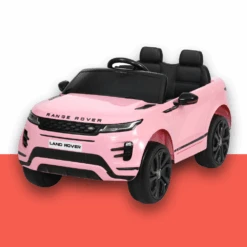 Licensed Land Rover 12V Electric Kids Ride-On Car - Pink -Kids Car Sales Licensed Land Rover 12V Electric Kids Ride On Car Pink 5