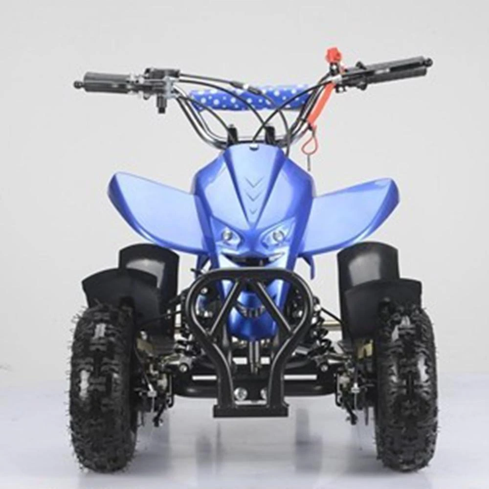 MJM 49cc Petrol Powered 2-Stroke Sports Kids ATV Quad Bike - Blue 2 MJM 49cc Petrol Powered 2-Stroke Sports Kids ATV Quad Bike - Blue - Image 2